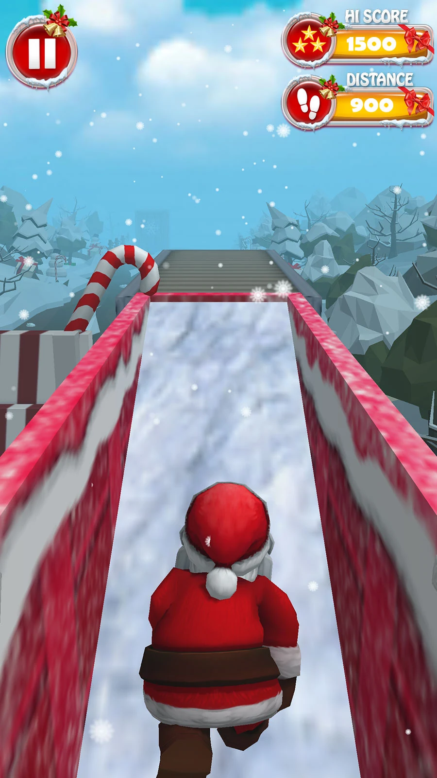 Fun Santa Run-Christmas Runner screenshot