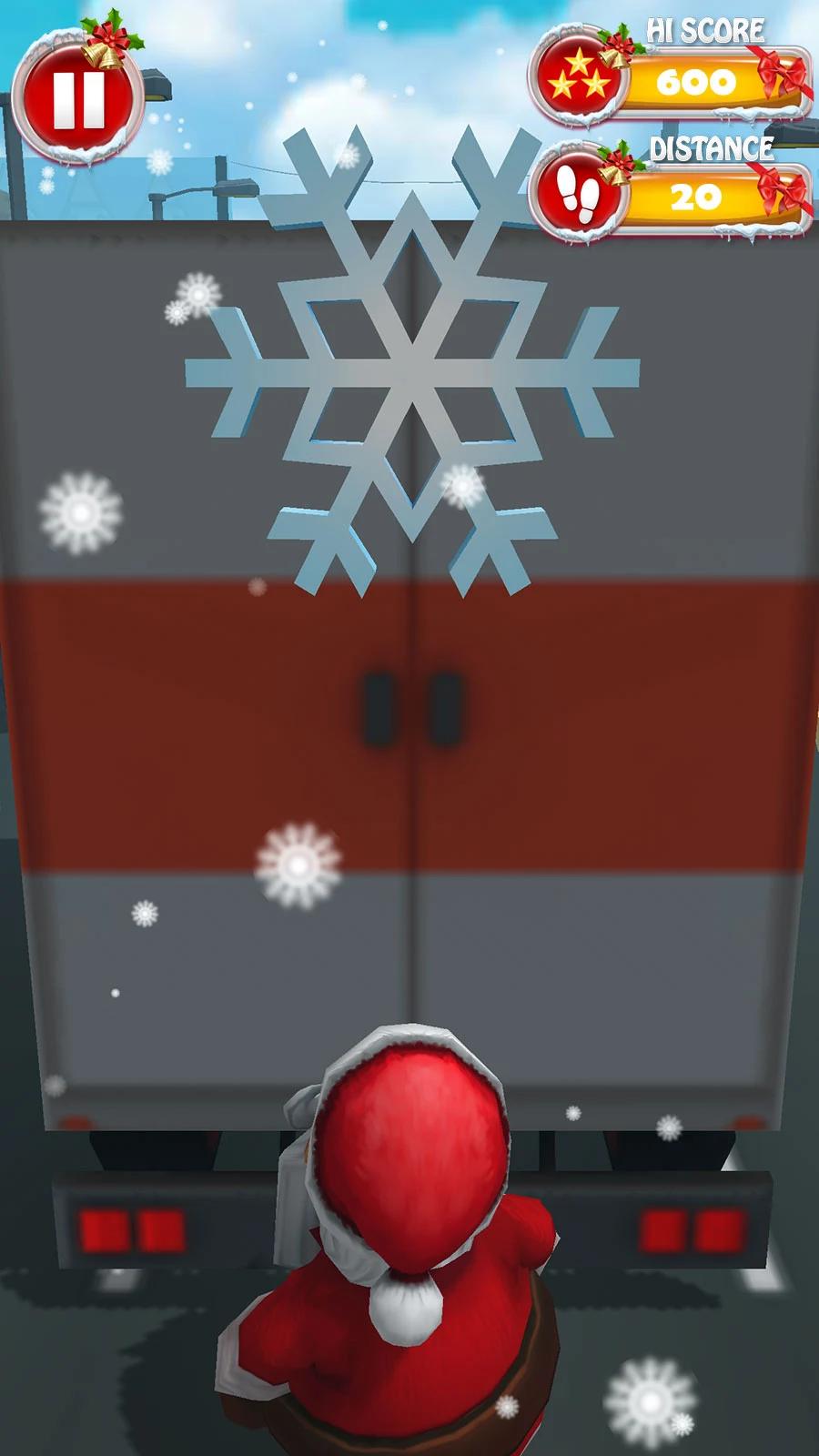 Fun Santa Run-Christmas Runner screenshot
